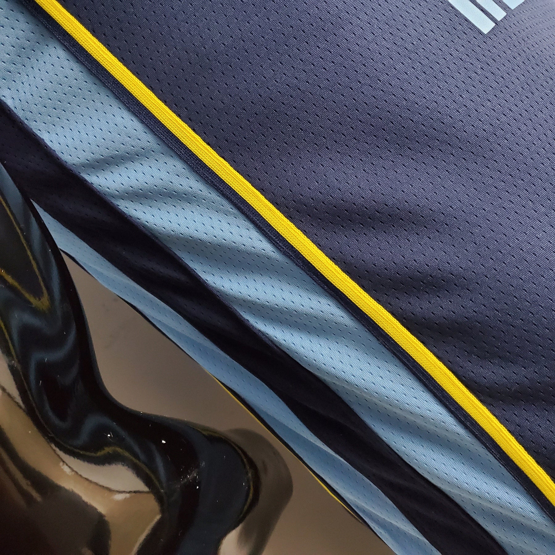 Camisa NBA Memphis Grizzlies #12 Morant - 75° Aniversário Blue