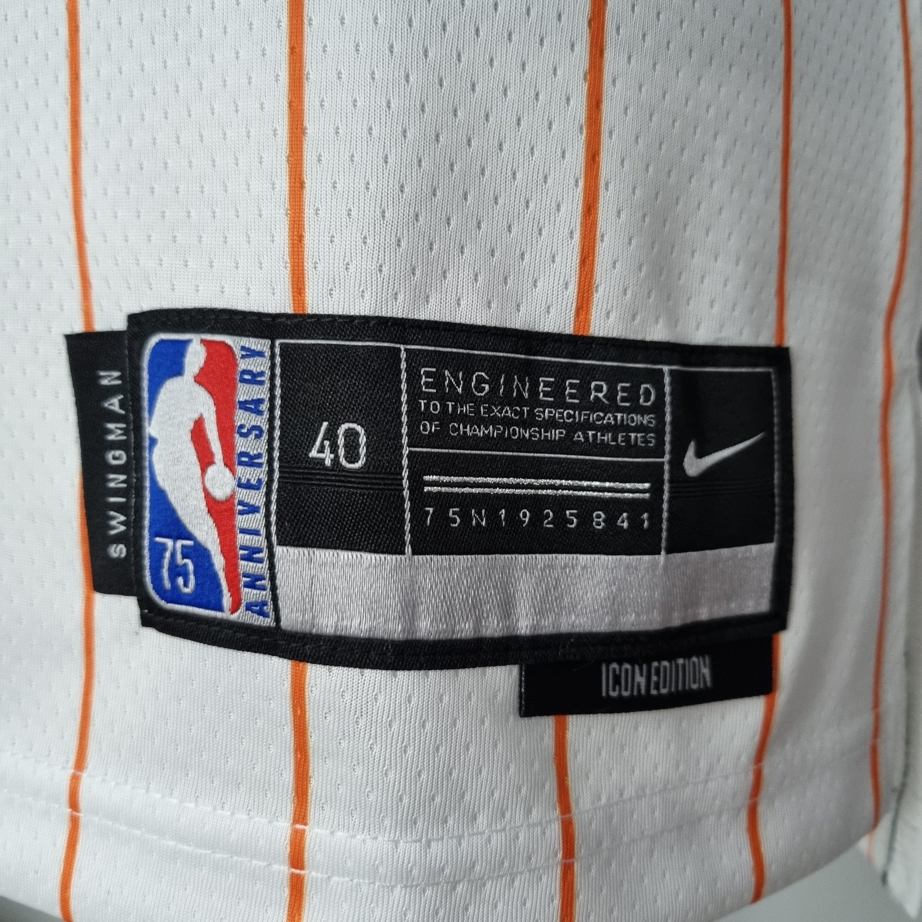 Camisa NBA Orlando Magic #1 McGrady - 75° Aniversário White