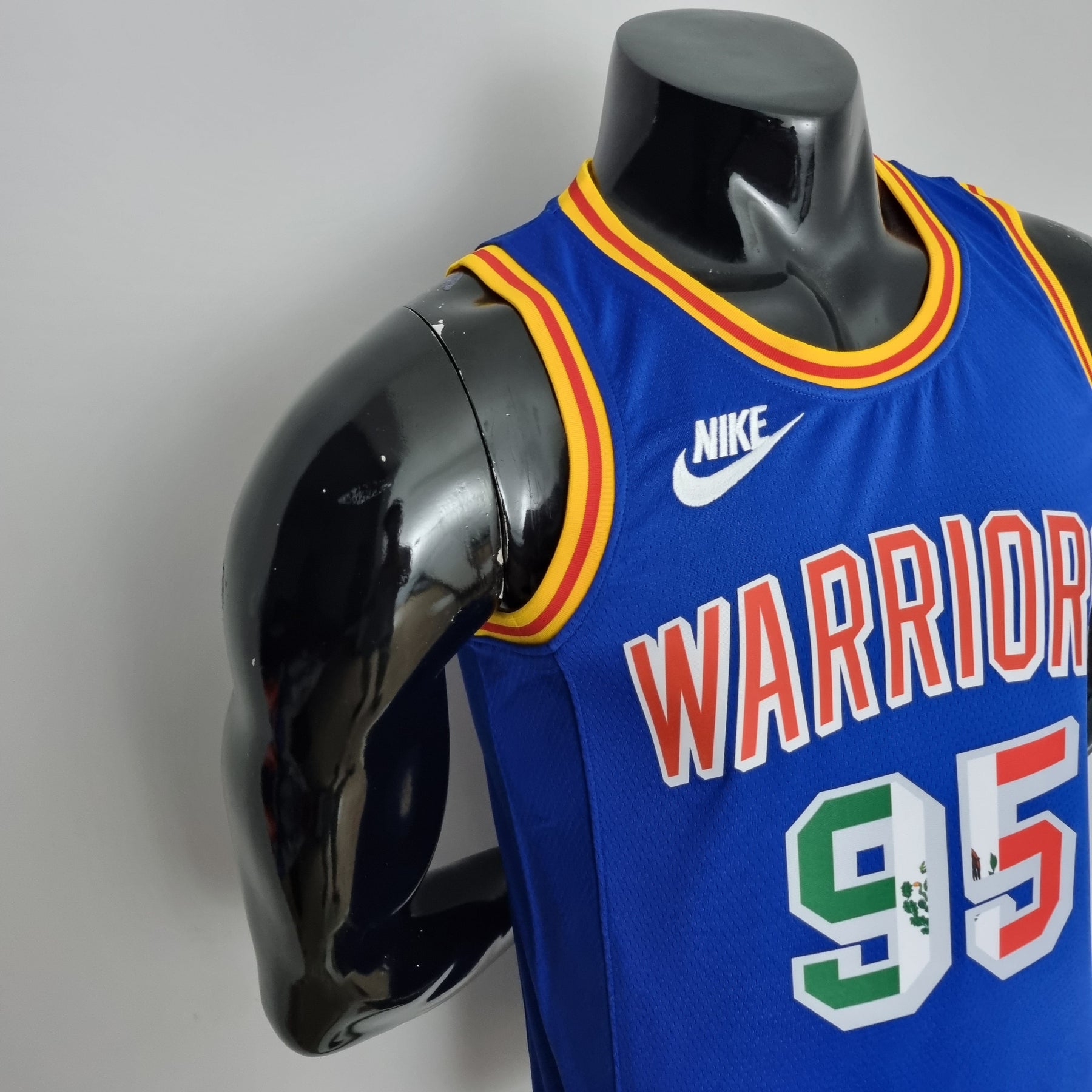 Camisa NBA Golden State Warriors #95 Toscano - Mexico Exclusive Blue