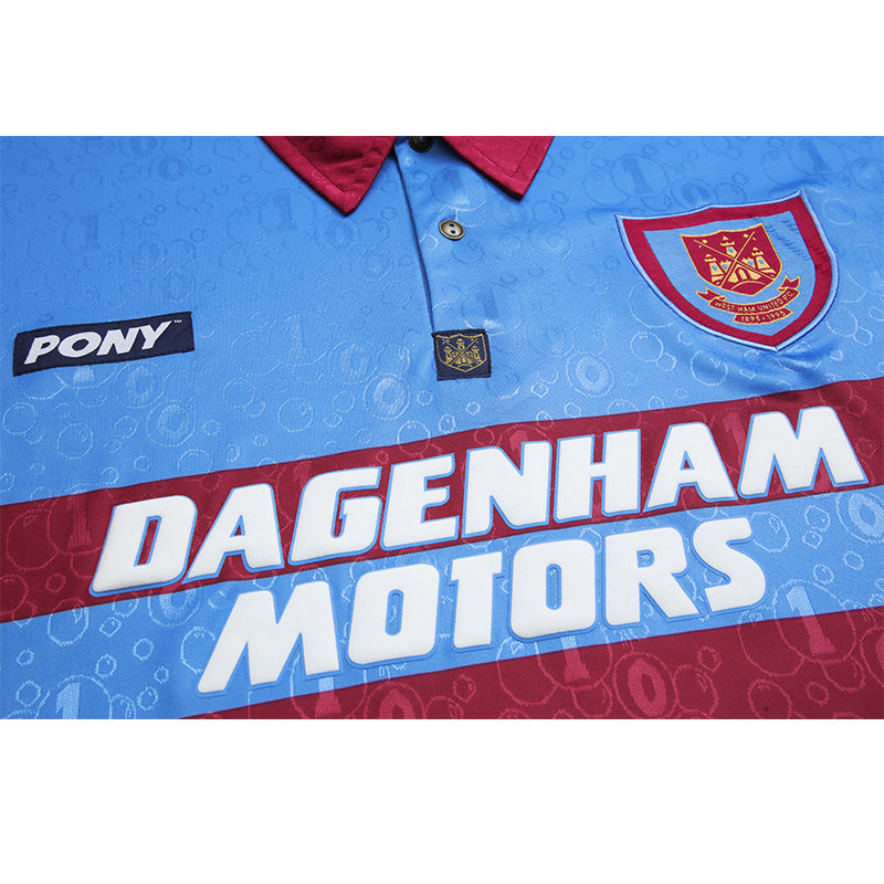 Camisa West Ham Away (2) 1995/97 Pony Retrô